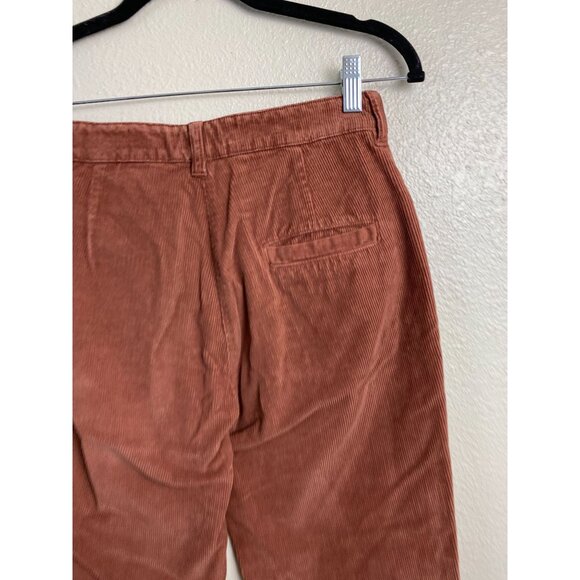 Poetry Womens Corduroy Pants Rust Brown size 4 Slim straight Capsule Neutral - Picture 15 of 16